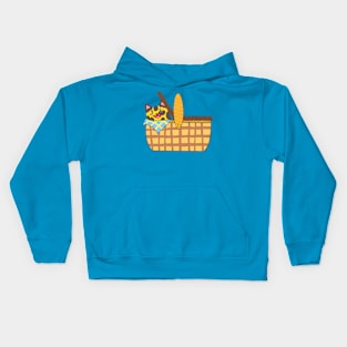 Picnic Kitty Kids Hoodie